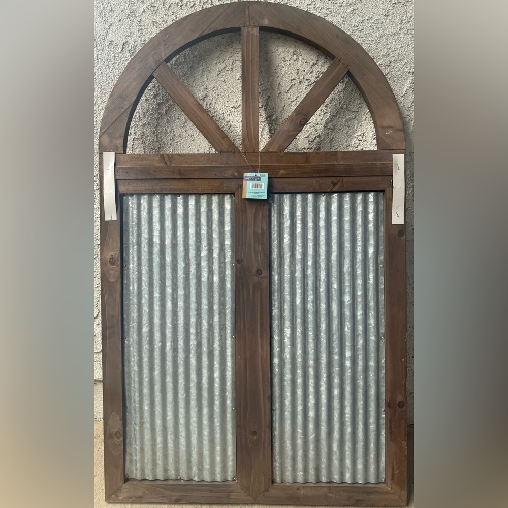 Hobby Lobby Rustic Brown and Silver Wall Decor - Picture 2 of 6